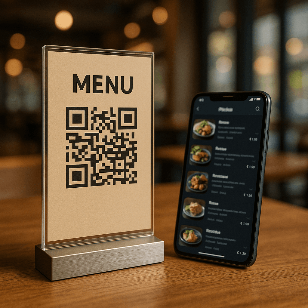 منوی QR Code چیست و چرا فروش رستوران و کافه را بیشتر میکند؟