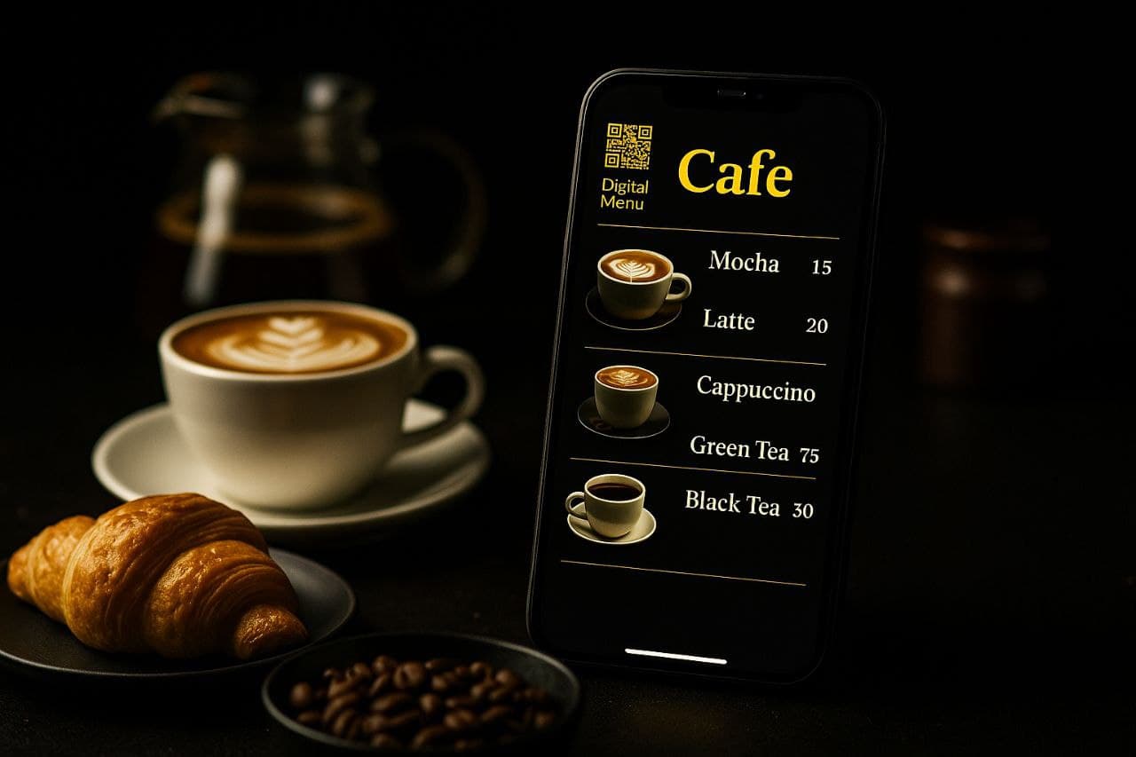 منوی کافیشاپ